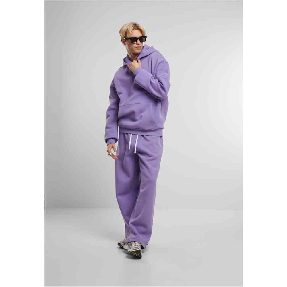 Urban Classics - Fluffy Oversized Kapuzenpullover/hoodie - Lila